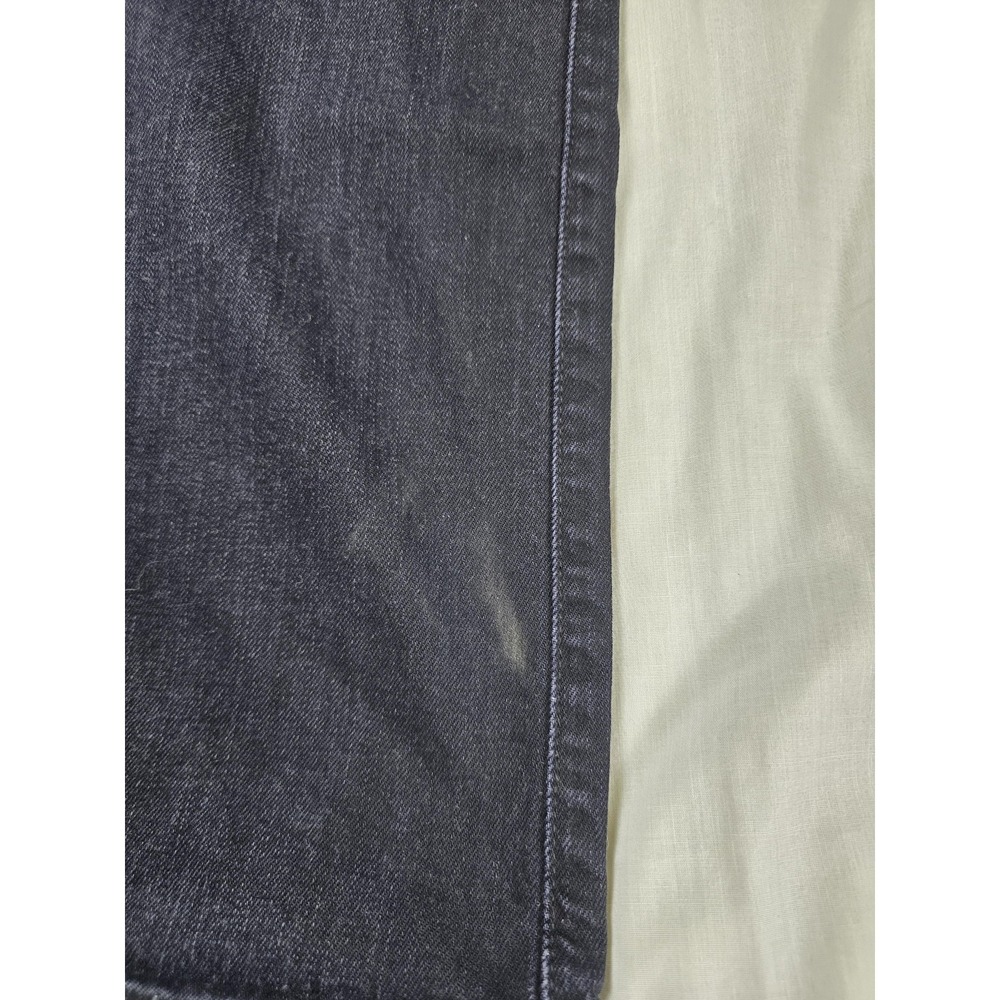 7 For All Mankind Jeans Mens 30x32 Blue Relaxed Straight Dark Wash Stretch Denim - Picture 13 of 13